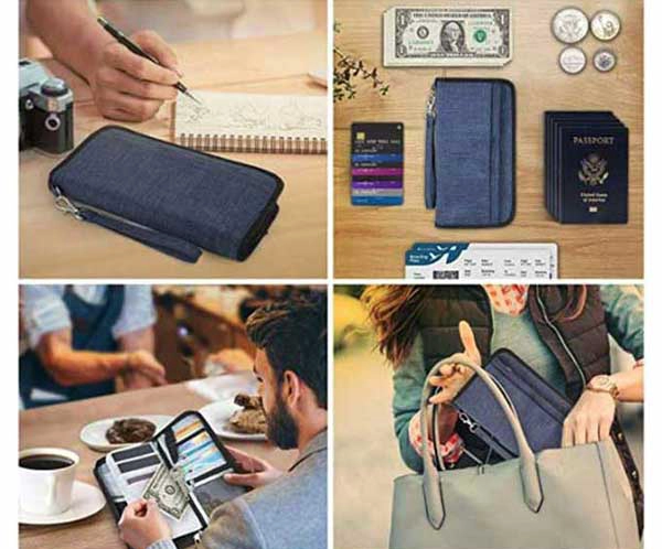 Chuangxinjia RFID Travel Wallet