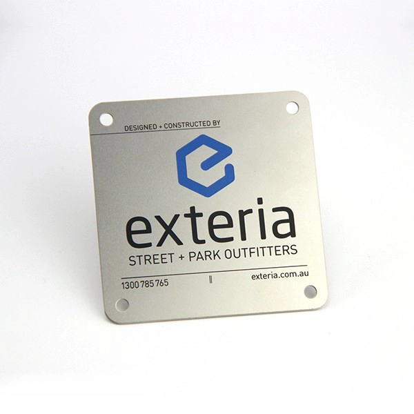 engraved metal name plates