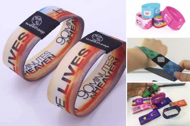 Elastic Fabric RFID Wristband