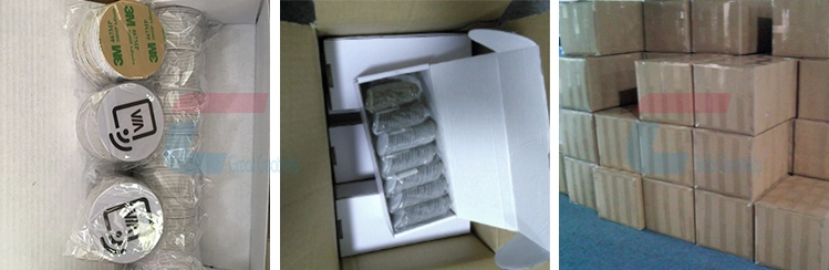 hard 13.56mhz anti-metal RFID tag with 3M adhesive