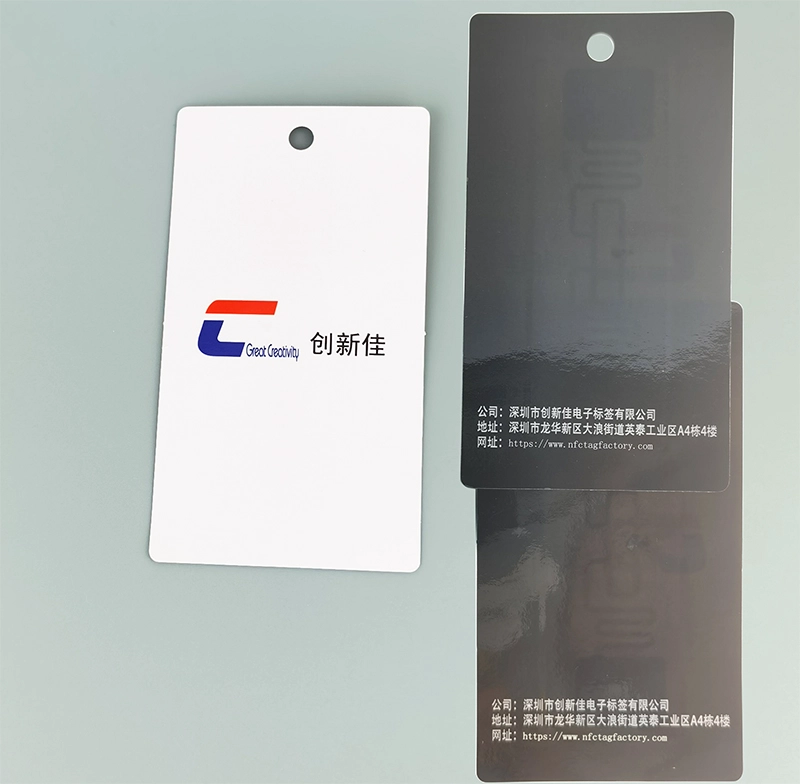 rfid clothing tag and the label