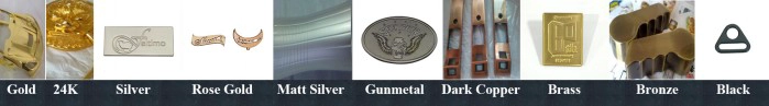 custom metal tags for clothing