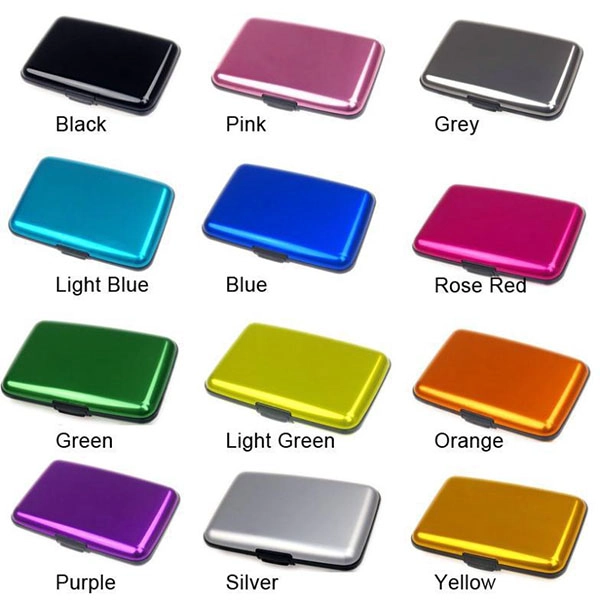 aluminium wallets with rfid protection