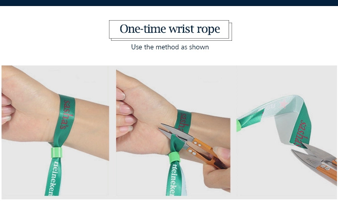 rfid fabric wristband