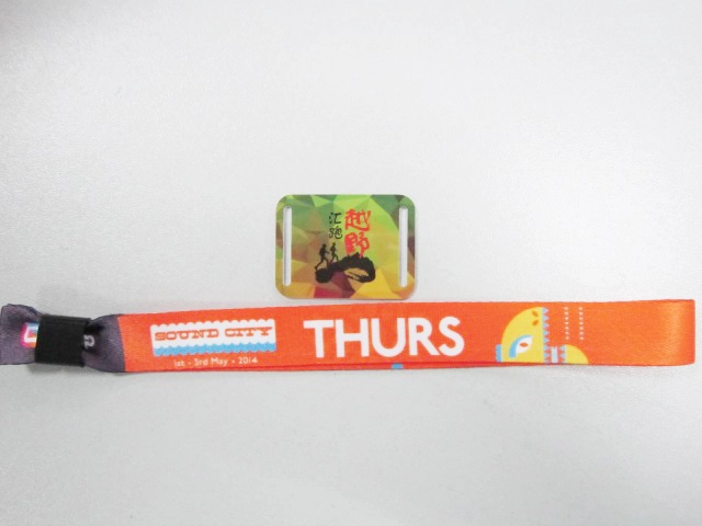 fabric rfid chip wristband smart tag