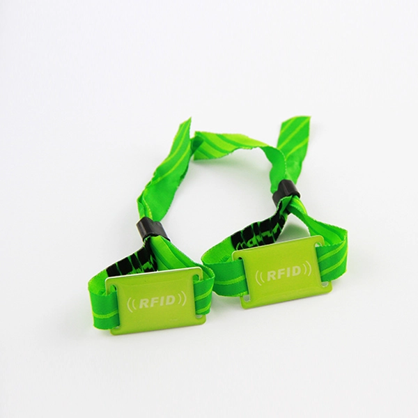 disposable fabric rfid chip smart wristband
