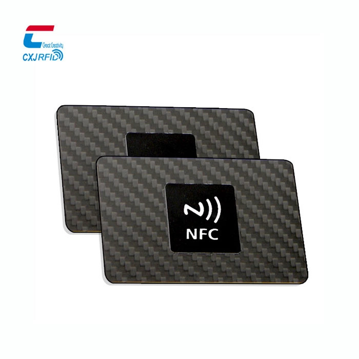 NFC Carbon Fiber Card Detailed Images