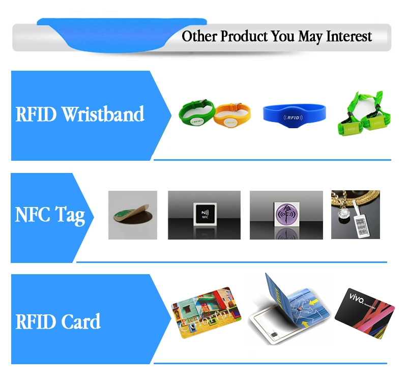 closed oblate shape silicone RFID wristband