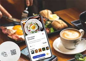 NFC epoxy QR code menu Features