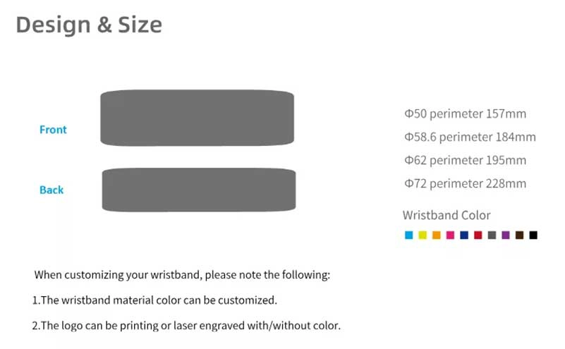 Wholesale Water Park RFID Bracelet