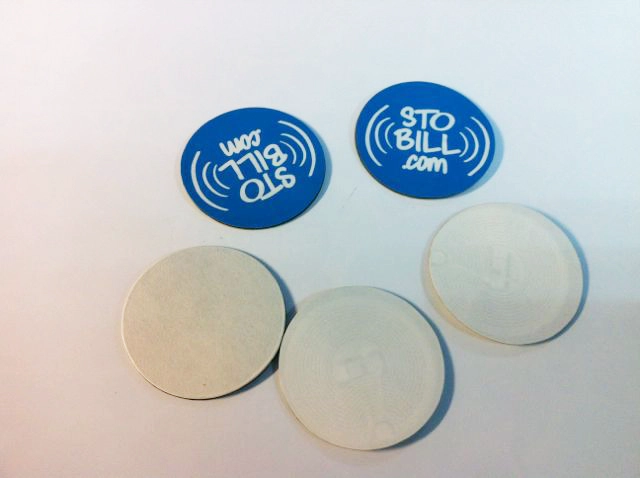round rfid nfc tag