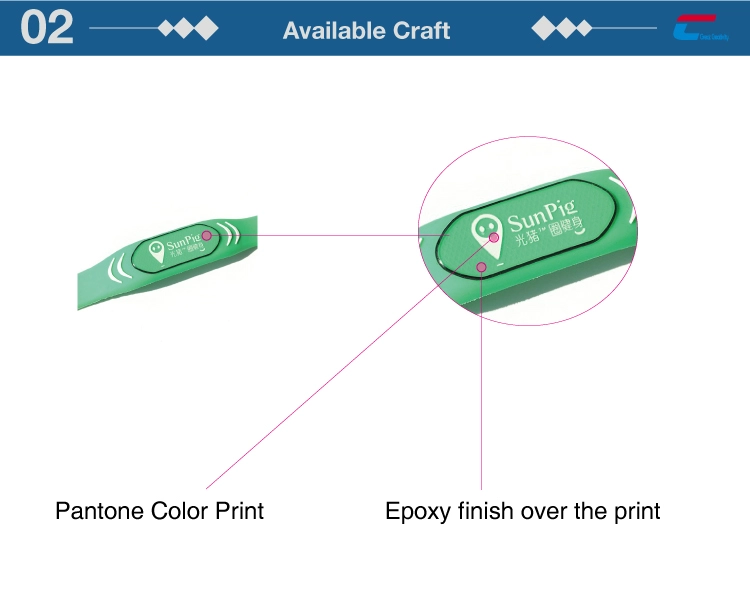 Adjustable Silicone RFID Wristband