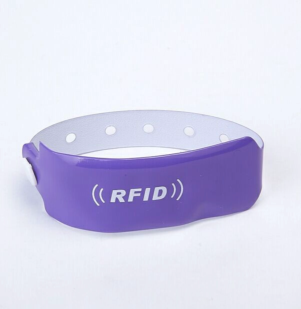 disposable PVC RFID wristband waterproof