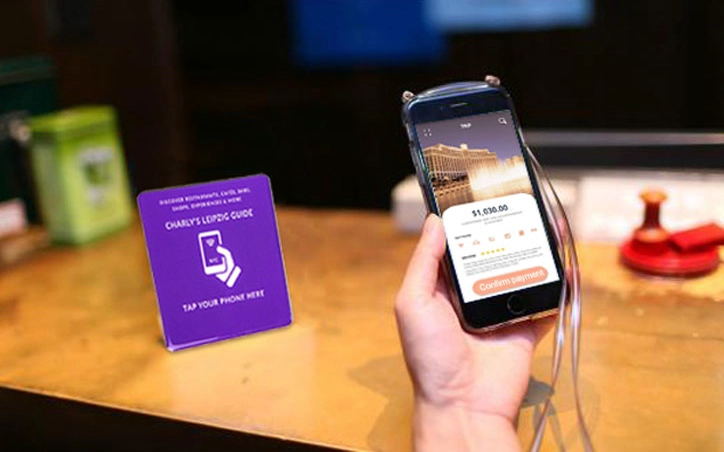 nfc ordering tag sticker