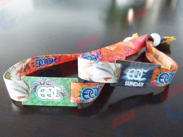 cloth RFID wristband