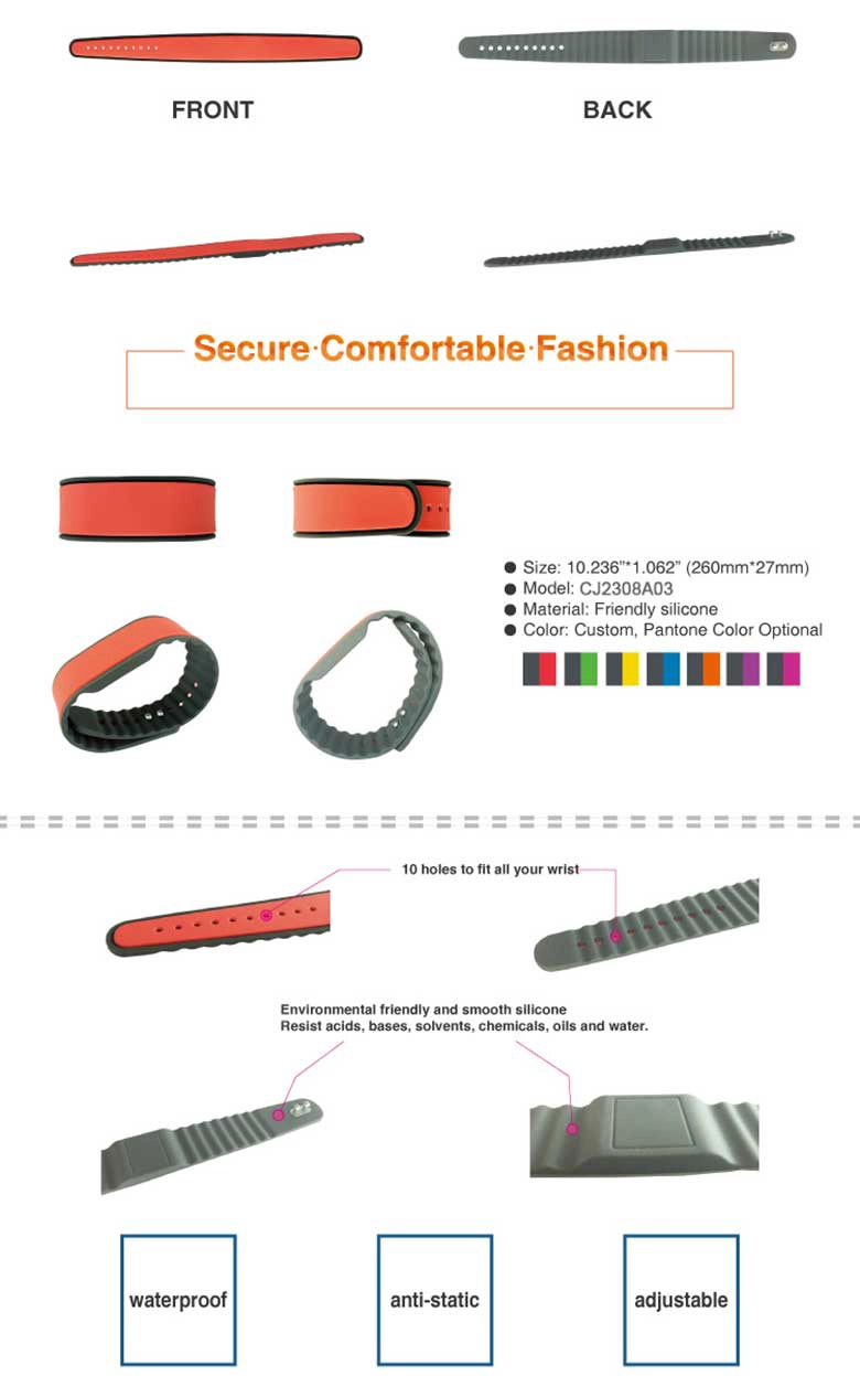 MIFARE Classic 1K wristbands