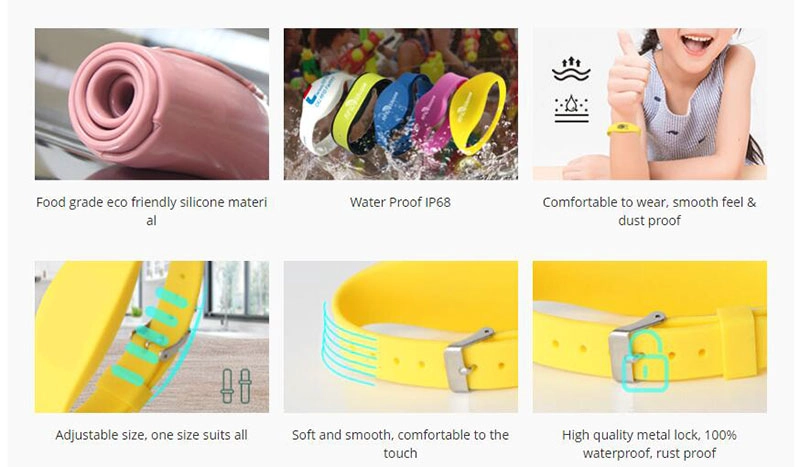Long Distance Tracking NFC Bracelet Features