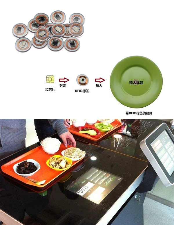 transparent epoxy RFID coin tag
