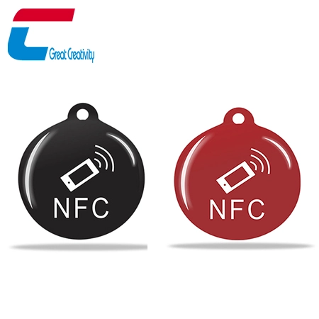 Cina Etichetta NFC epossidica con chip 13,56 MHZ all'ingrosso personalizzato produttore