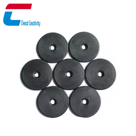 China NTAG213 Hard PPS RFID Laundry Tag For Clothes manufacturer