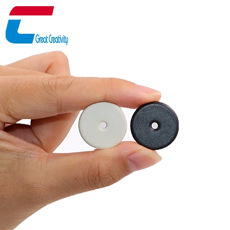 China NTAG213 Hard PPS RFID Laundry Tag For Clothes manufacturer