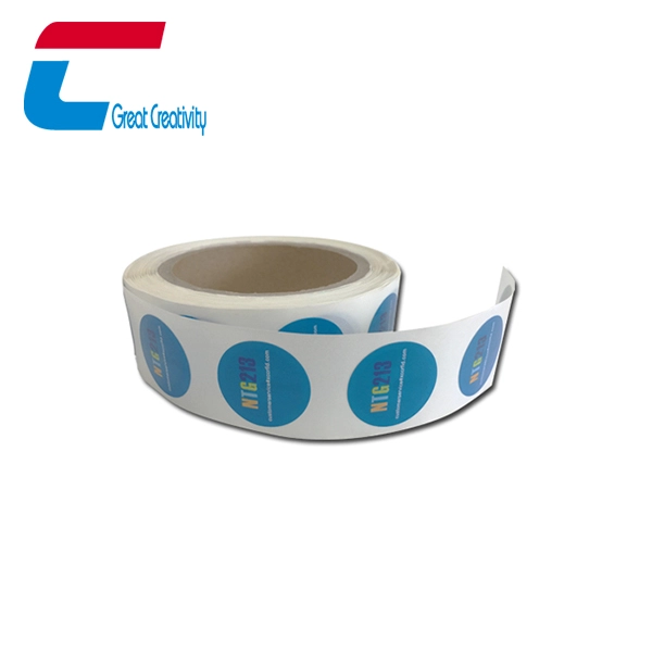 Cina Smart tag per etichette NFC a 13,56 mhz stampato personalizzato produttore