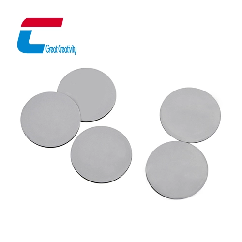 China Etiqueta RFID anti-metal rígida de 13,56 MHz com adesivo 3M fabricante