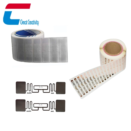 China Etiqueta RFID UHF adesiva de papel para gerenciamento de ativos fabricante
