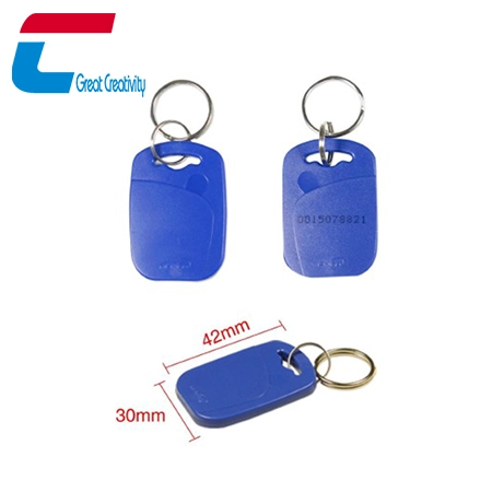 Chine étiquette de porte-clé programmable t5577 RFID fabricant