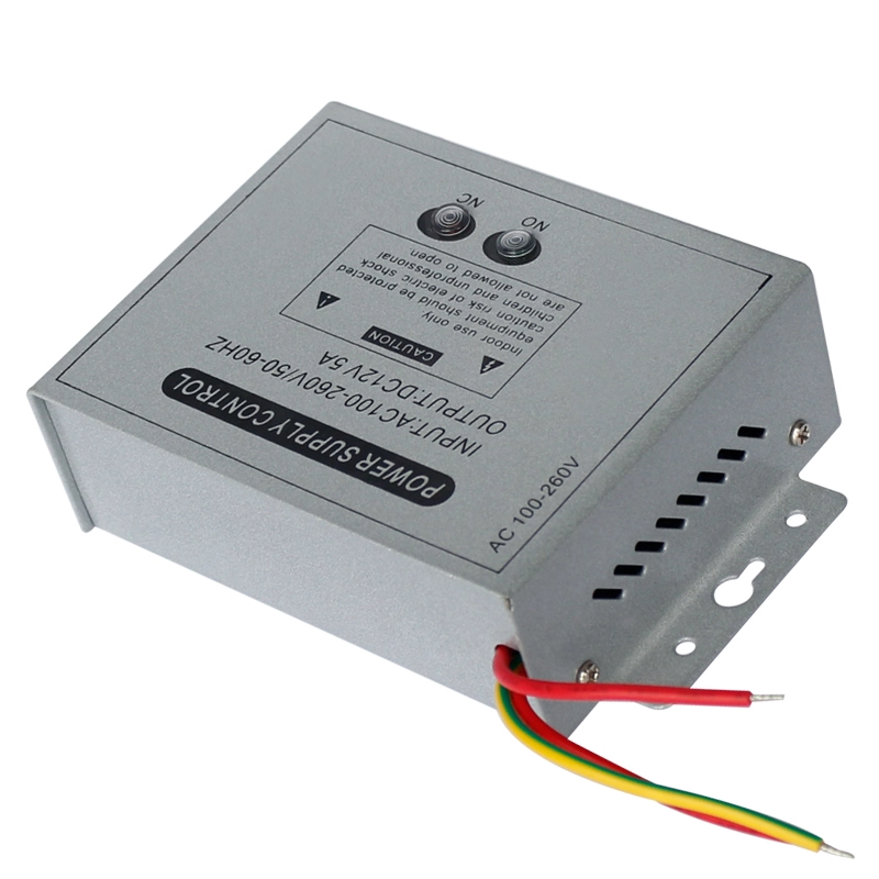 porcelana Accesorios del sistema de control de acceso de la fuente de alimentación de 12V 5A 5A Fuente de alimentación de acceso de conmutación 5A fabricante
