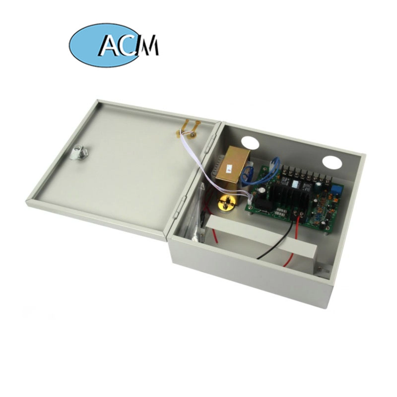Fuente de alimentación de 12V 5A 110-240V 50-60Hz Proveedor de potencia Interruptor de alimentación para el sistema de control de acceso