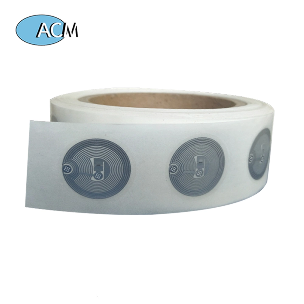 13.56Mhz F08 Chip RFID Label Sticker Classic 1k Smart Tag Sticker IC Wet Inlay