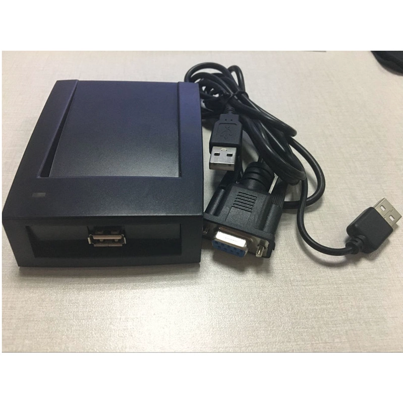 134.2khz ISO11784 11785 Hitags2048 T5577 RS232 RFID reader writer for animal tracking