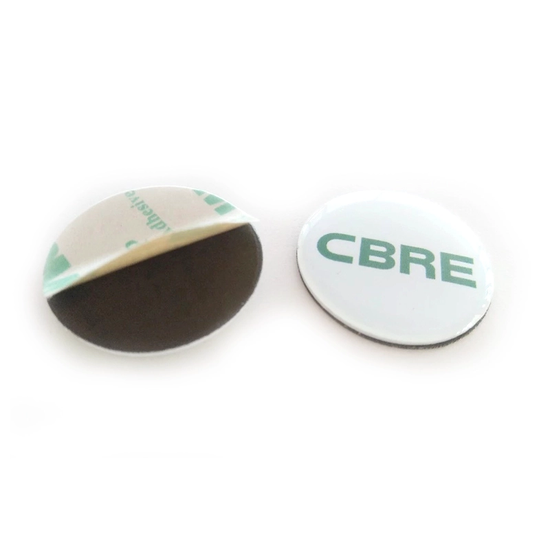 25mm/30mm NFC Printable Mobile Phone Tap Anti-metal Sticker Tag to Share Social Media Business Profile