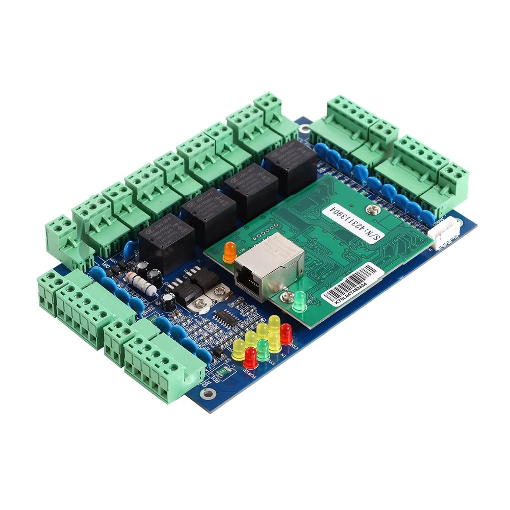 4 Door Network Access Controller with Metal Case Wide Voltage Power Supply Controller