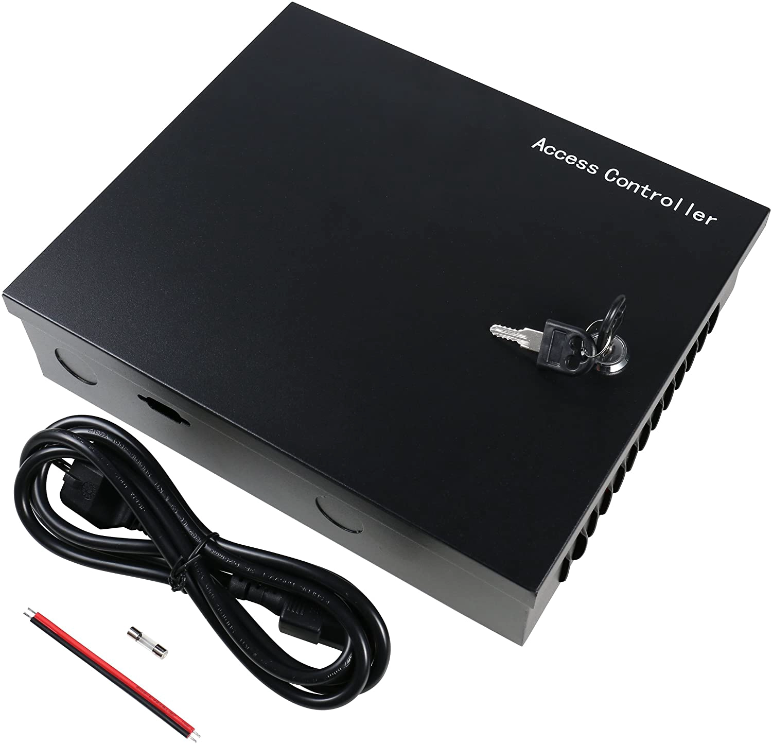 4 Door Network Access Controller with Metal Case Wide Voltage Power Supply Controller