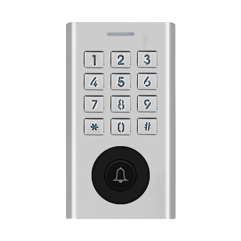 porcelana Teclado de control de acceso de lectores de teclado RFID de 125 KHz de metal para exteriores ACM-212 con timbre retroiluminado fabricante