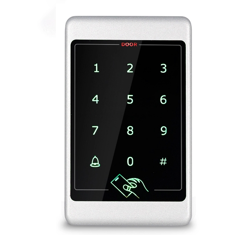porcelana ACM-A66 Metal 125 KHz Rfid Control de acceso Teclado táctil Lector de tarjetas de 125 KHz Teclado Teclado Llaveros Sistema de control de acceso a la puerta fabricante