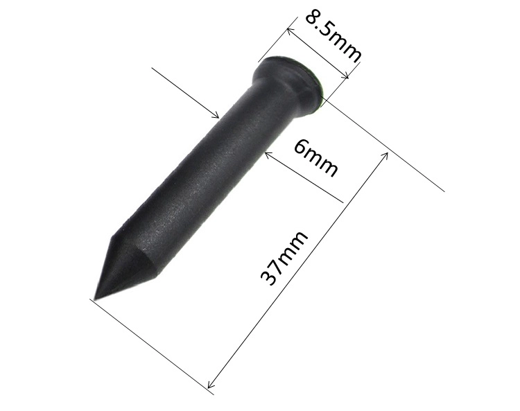 ACM-T020-B Strong Durable LF/UHF/UHF RFID Nail Tags for Wood Management Waterproof ABS Wood Tree Tracking