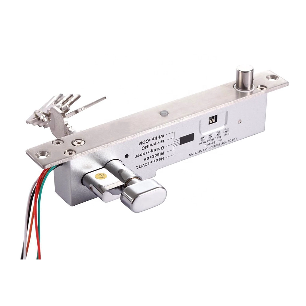 中国 ACM-Y600B DC12V Drop Bolt Lock Key Open Cylinder Fail Secure Sturdiness Electric Deadbolt Electric Mortise Lock 制造商