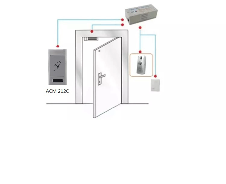 Access Control Manufacturer Wiegand Card Reader RFID 13.56MHz Long Range Reader