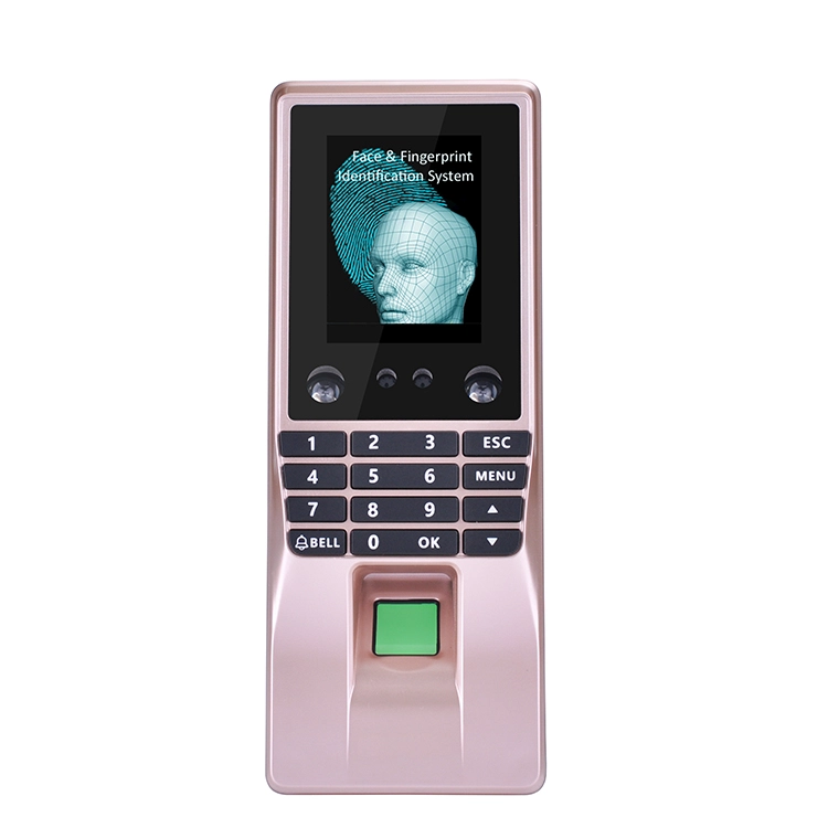 Máquina biométrica barata del control de acceso de la puerta de la huella digital del reconocimiento facial