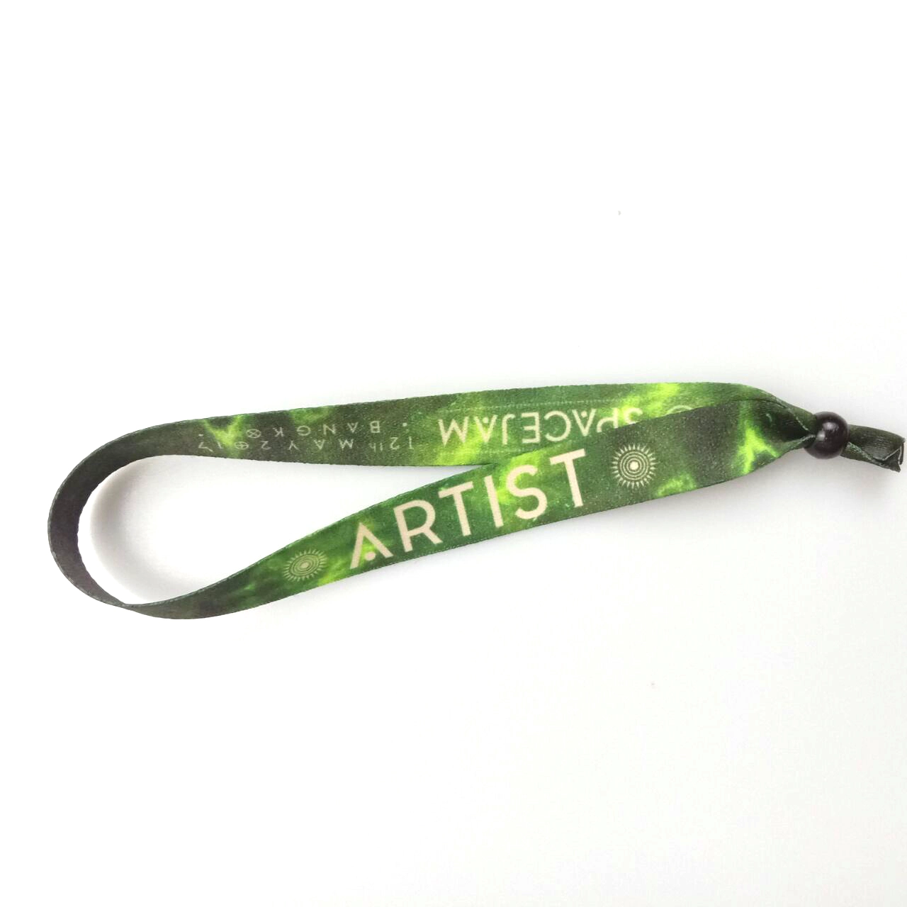 Custom 125khz Security RFID Tag Fabric Wristband Rfid Woven Wristbands