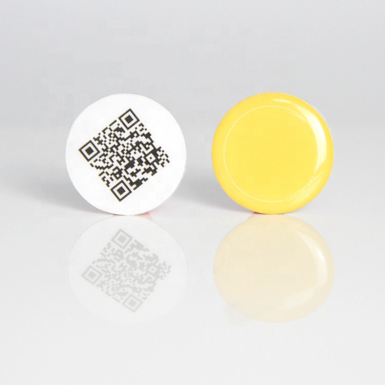 Logo tùy chỉnh được in nhãn dán NFC thẻ mini nfc PVC để chia sẻ trên mạng xã hội