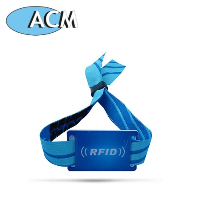 porcelana Pulsera de tejido / tejido RFID respetuosa con el medio ambiente fabricante