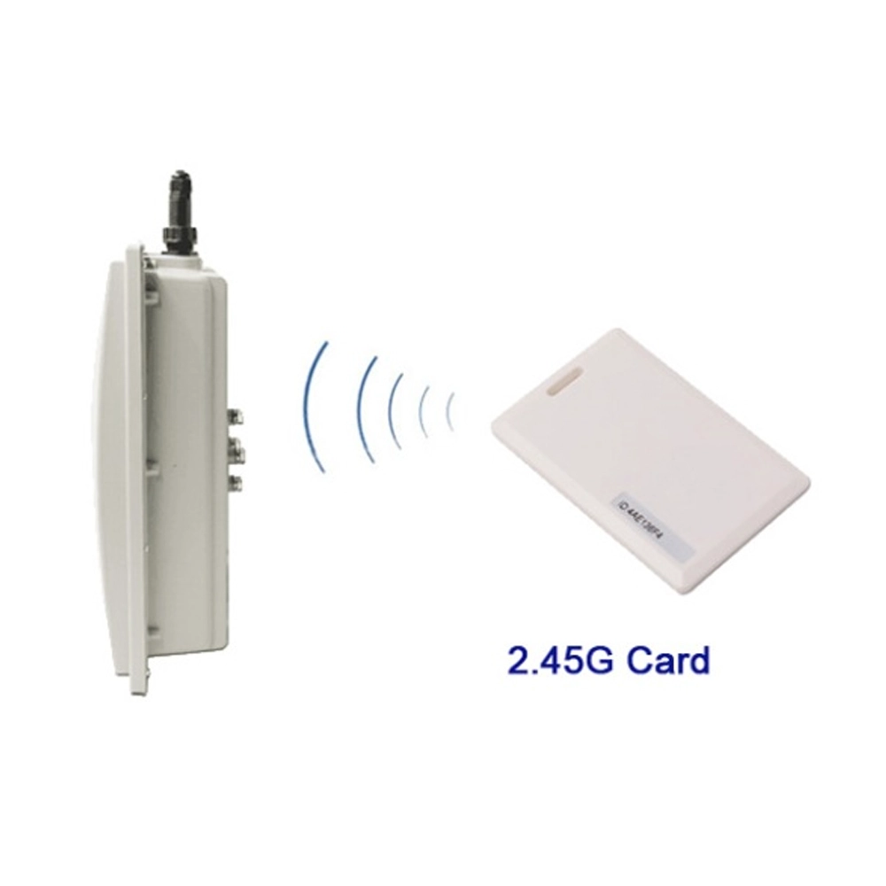 무료 SDK 장거리 읽기 거리 2.45G 활성 RFID 태그 방향 통합 RFID 활성 판독기