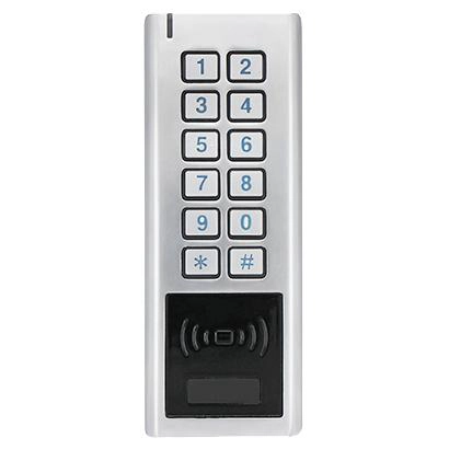 Trung Quốc Bàn phím Rfid nhập không cần chìa khóa Hỗ trợ thẻ EM+HID+MF nhà chế tạo