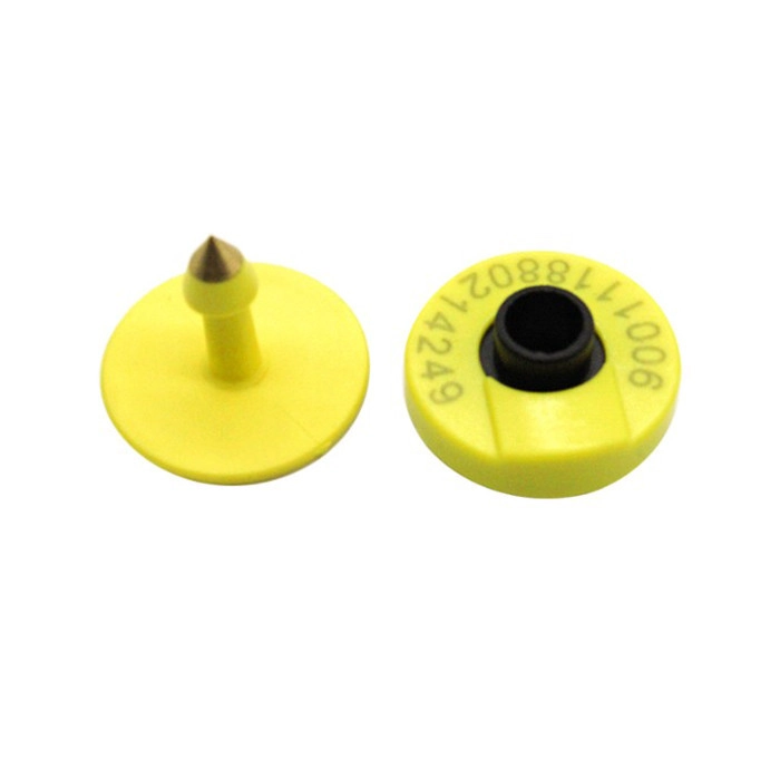 Laser Series Number Various Size TPU High Quality UHF RFID Animal Ear Tag