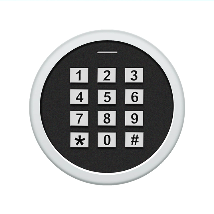 porcelana Mini Round Shape Digital Keypad Standalone Access Control System fabricante