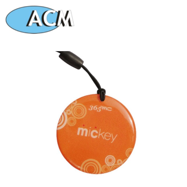 New arrival Custom logo epoxy tag nfc tag 13.56mhz RFID keyfob